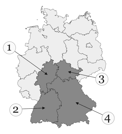 Welches Bundesland ist Bayern?